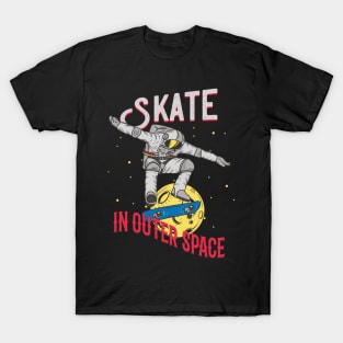 Skate in Outer Space T-Shirt